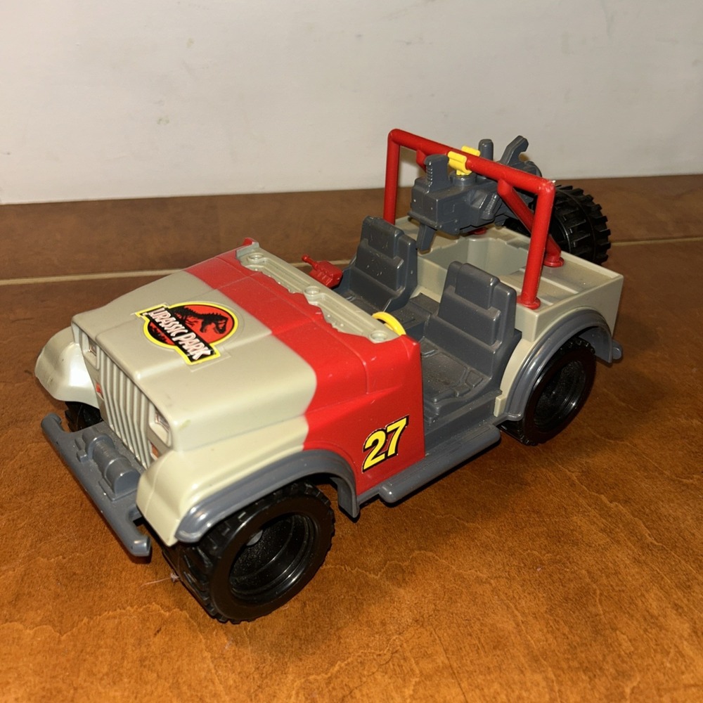 Jurassic Park Jeep JP 27 1993 Bush Devil Tracker Vehicle Kenner VTG 90s 1990s B1